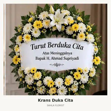 Krans Bunga Duka Medan